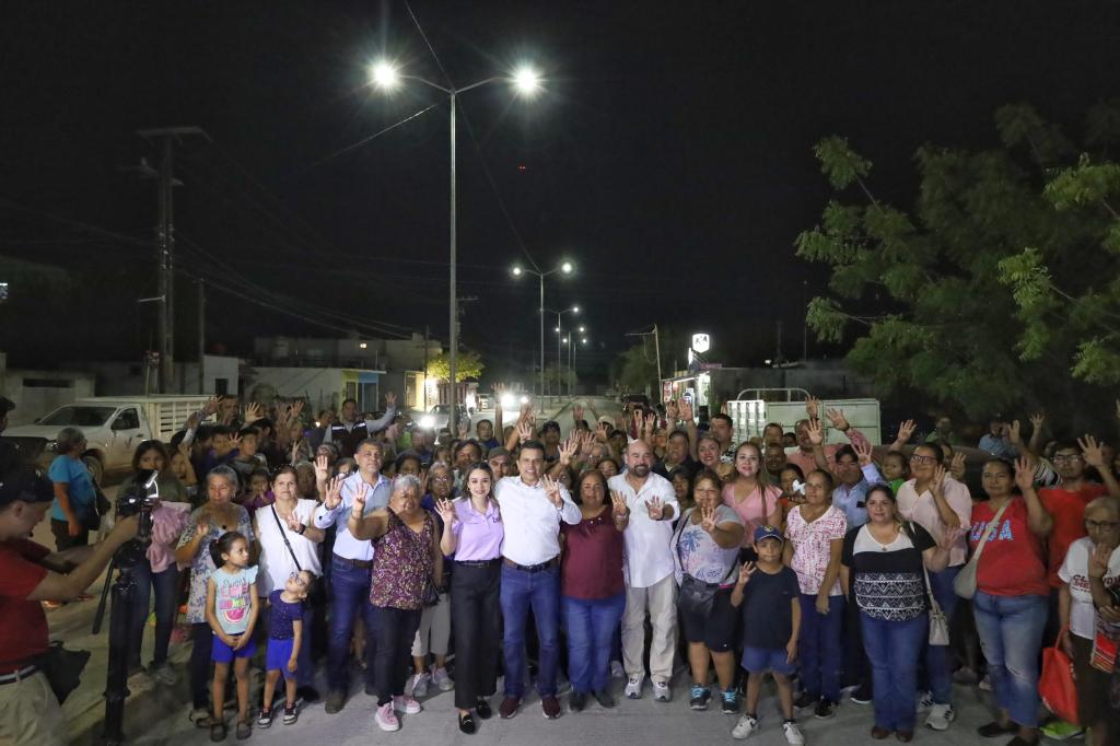 Reinstala Municipio alumbradoy regresa seguridad en&nbsp;Pajaritos.