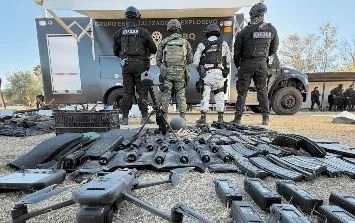 Operativo nacional golpea finanzas del crimen organizado con pérdidas por más de 128 millones de&nbsp;pesos