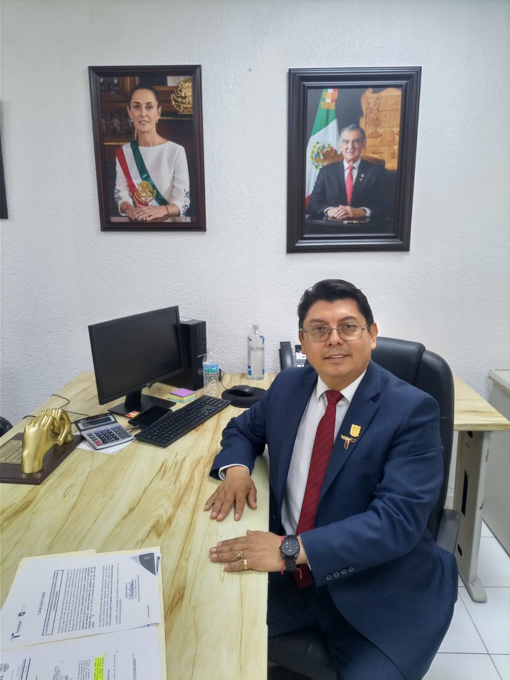 Marcelo Olán asume dirección estatal de Oficinas Fiscales y control de bebidas alcohólicas en&nbsp;Tamaulipas