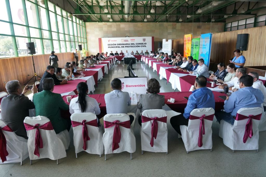 NUEVO LAREDO SE ADELANTA A LA TEMPORADA DE HURACANES CON SESIÓN DEL CONSEJO MUNICIPAL DE PROTECCIÓN&nbsp;CIVIL