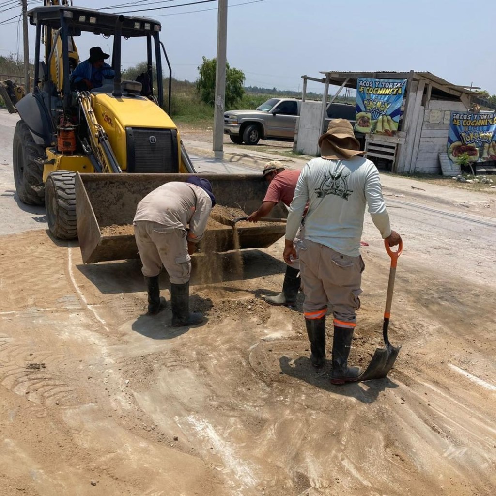 COMAPA Altamira renueva brocales y tapas en distintos&nbsp;sectores