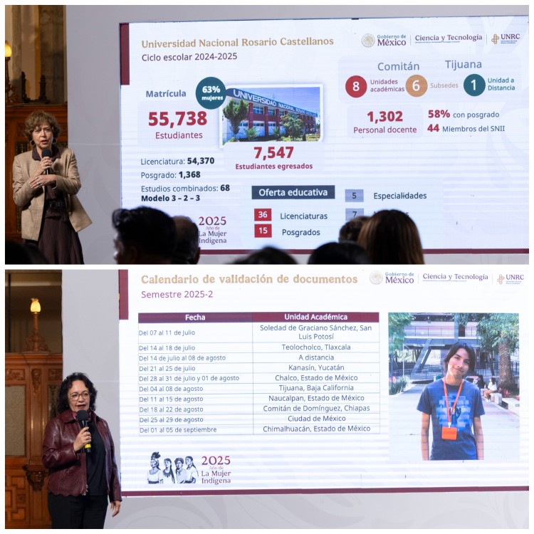 Universidad Rosario Castellanos se expande a nivel nacional con más de 55 mil estudiantes y una apuesta por la&nbsp;equidad