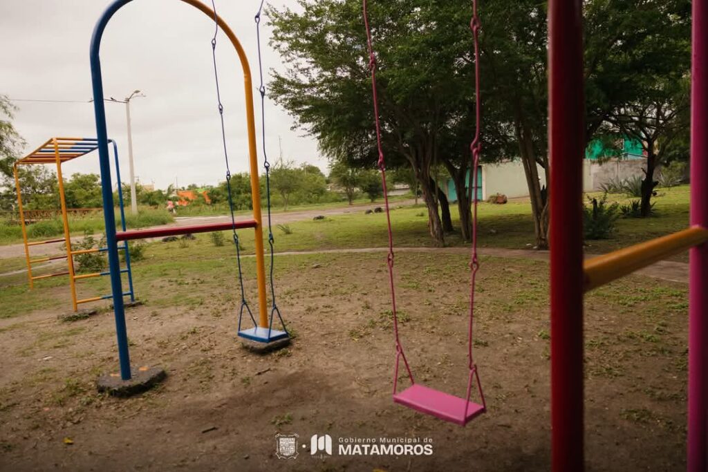 Cuadrilla Renace rehabilita por completo el area verde de la Col.&nbsp;Nogalar