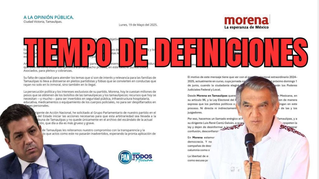 Tiempo de definiciones