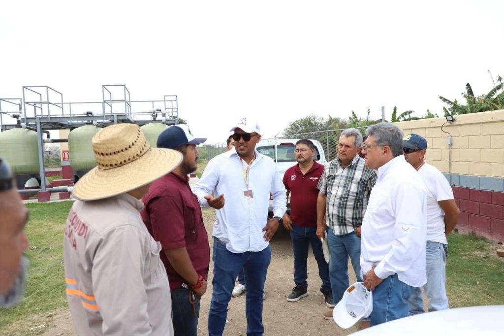 Garantiza Armando Martínez tratamiento de aguas residuales en zona rural de&nbsp;Altamira