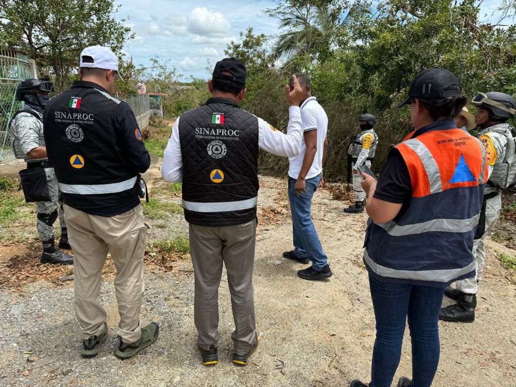 Gobierno federal intensifica apoyo en Oaxaca y Guerrero tras el paso del huracán&nbsp;Erick