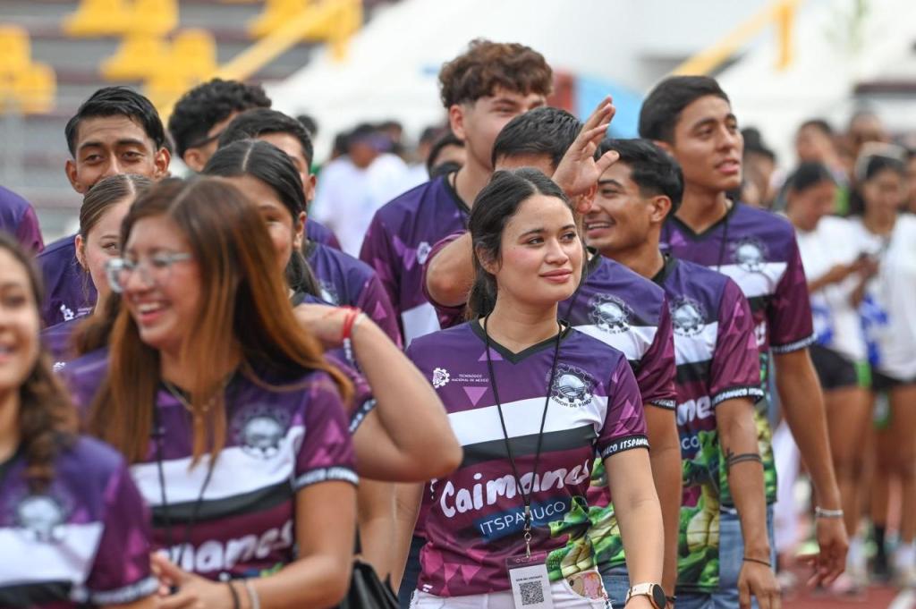 Recibe la Capital de Tamaulipas a jóvenes deportistas de tecnológicos de&nbsp;México.