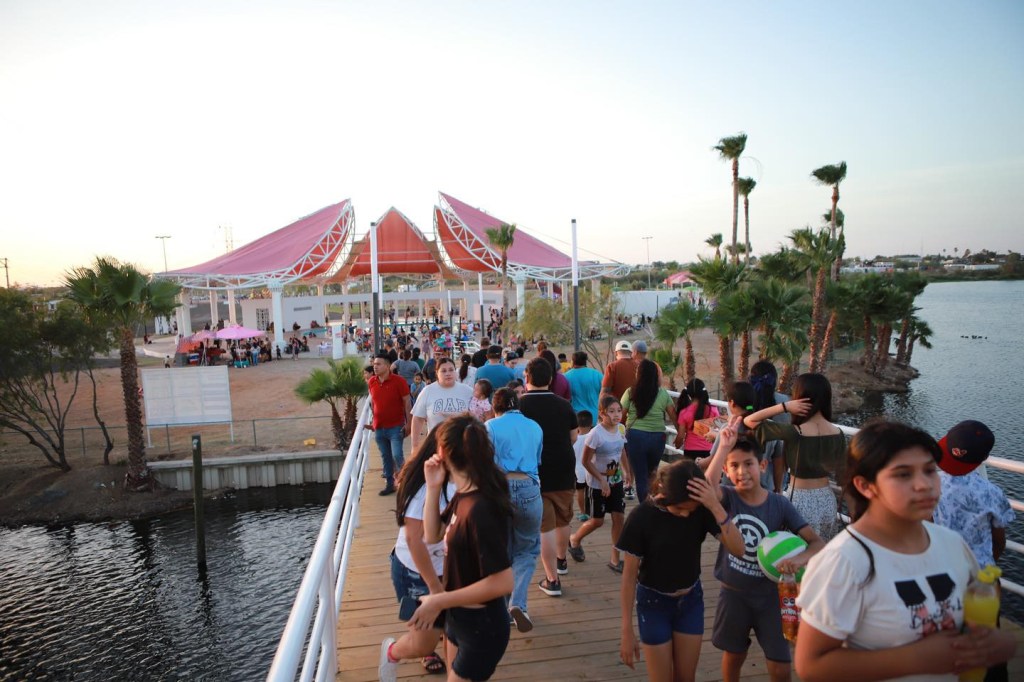 EL LAGUITO SE LLENA DE VIDA: FAMILIAS ABARROTAN EL PARQUE TRAS INAUGURACIÓN DEL PUENTE&nbsp;PANORÁMICO