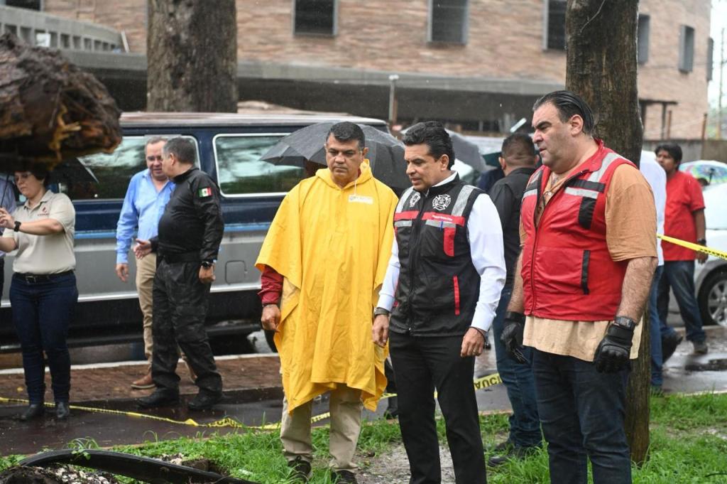 Atiende alcalde daños por intensas lluvias en&nbsp;Victoria