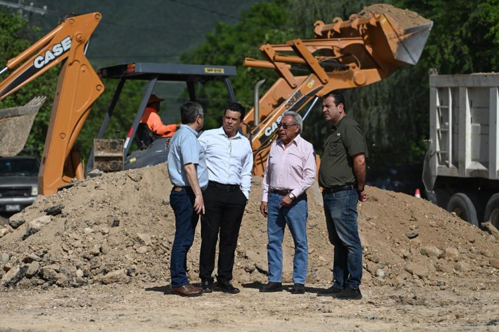 Alcalde Lalo Gattás dabanderazo a dos obrasmás de&nbsp;pavimentación.