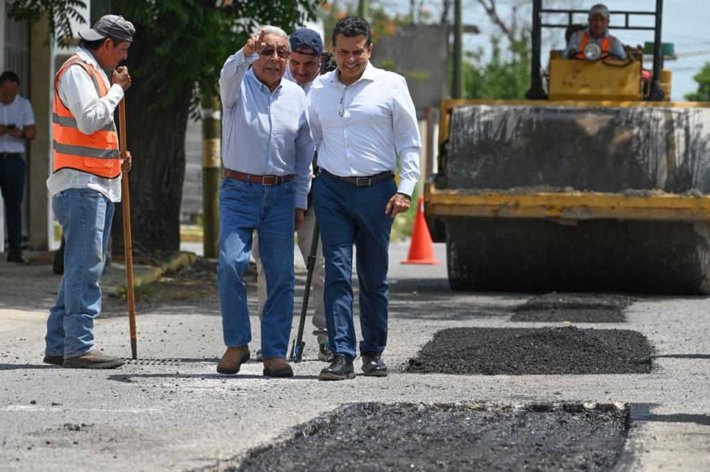 Aplicará Municipio más 3,500 m2 de asfalto en&nbsp;bacheo.