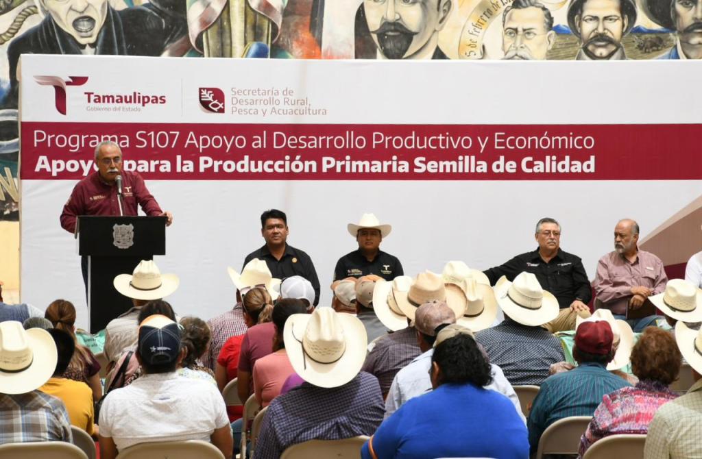 Reciben semilla de maíz productores del municipio de&nbsp;Tula