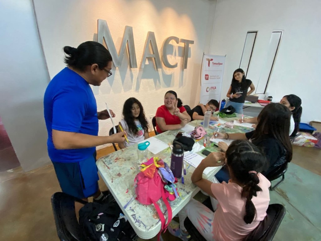 Inician cursos de verano en el Museo de Arte Contemporáneo de Tamaulipas&nbsp;(MACT)