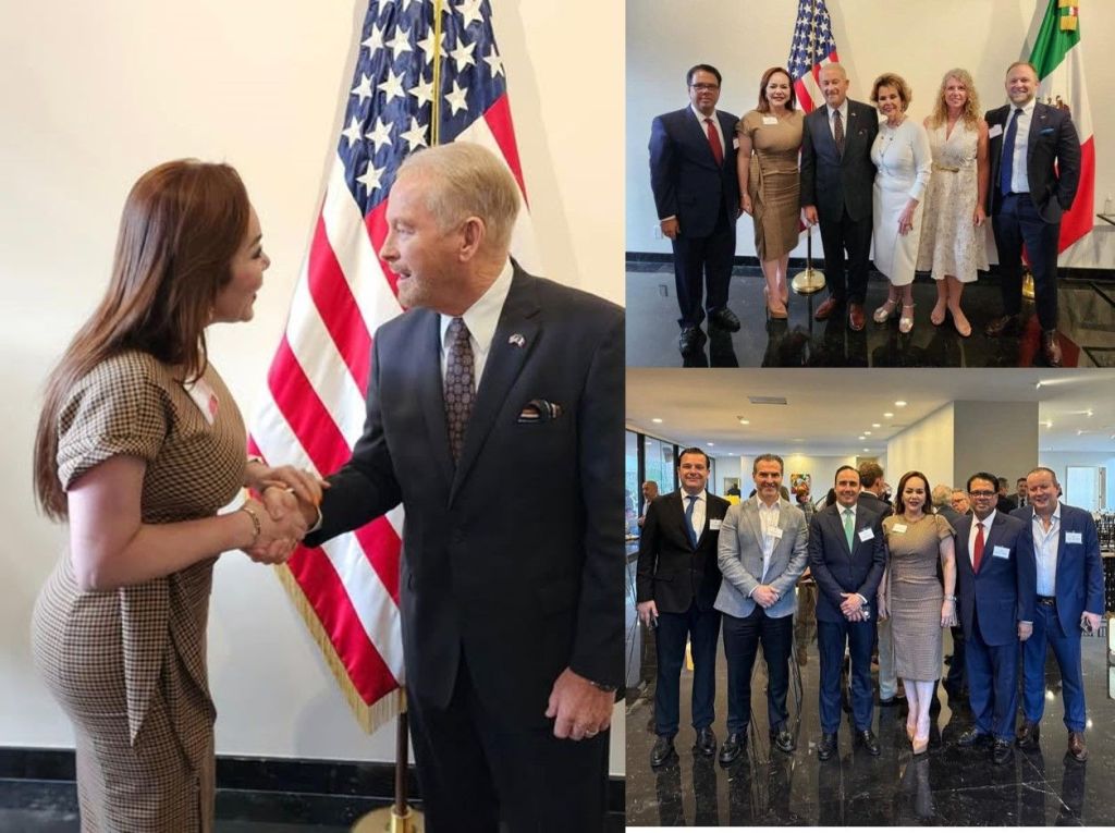 CRMEN LILIA, POR SU LIDERAZGO, DESTACA Y DISTINGUE A NUEVO LAREDO Y TAMAULIPAS EN FORO&nbsp;BINACIONAL