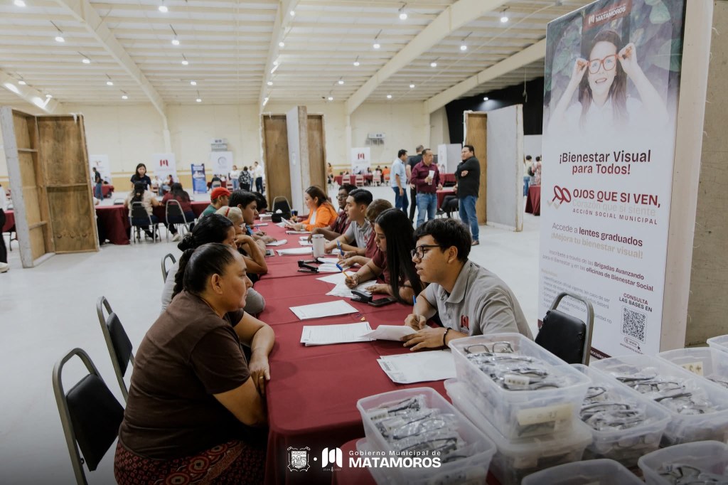 Se sigue apoyando a los matamorenses con el programa “Ojos que sí ven, Corazones que sí&nbsp;sienten”