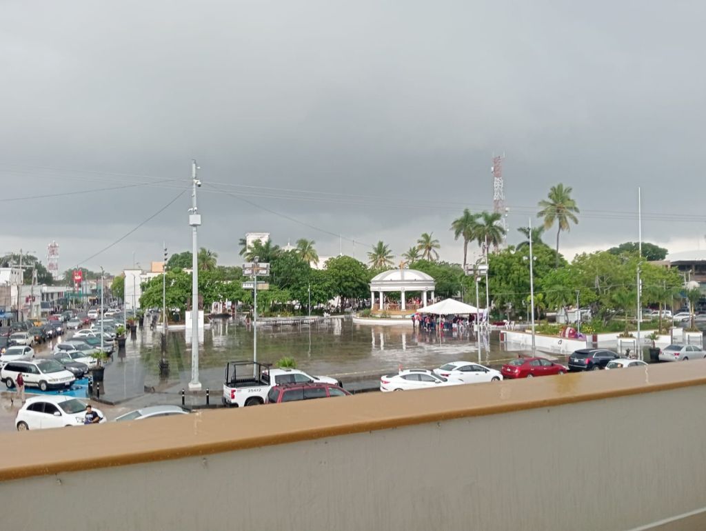 Lluvias amenazan al sur de Tamaulipas.Altamira Tamaulipas a 15 de julio de&nbsp;2025.