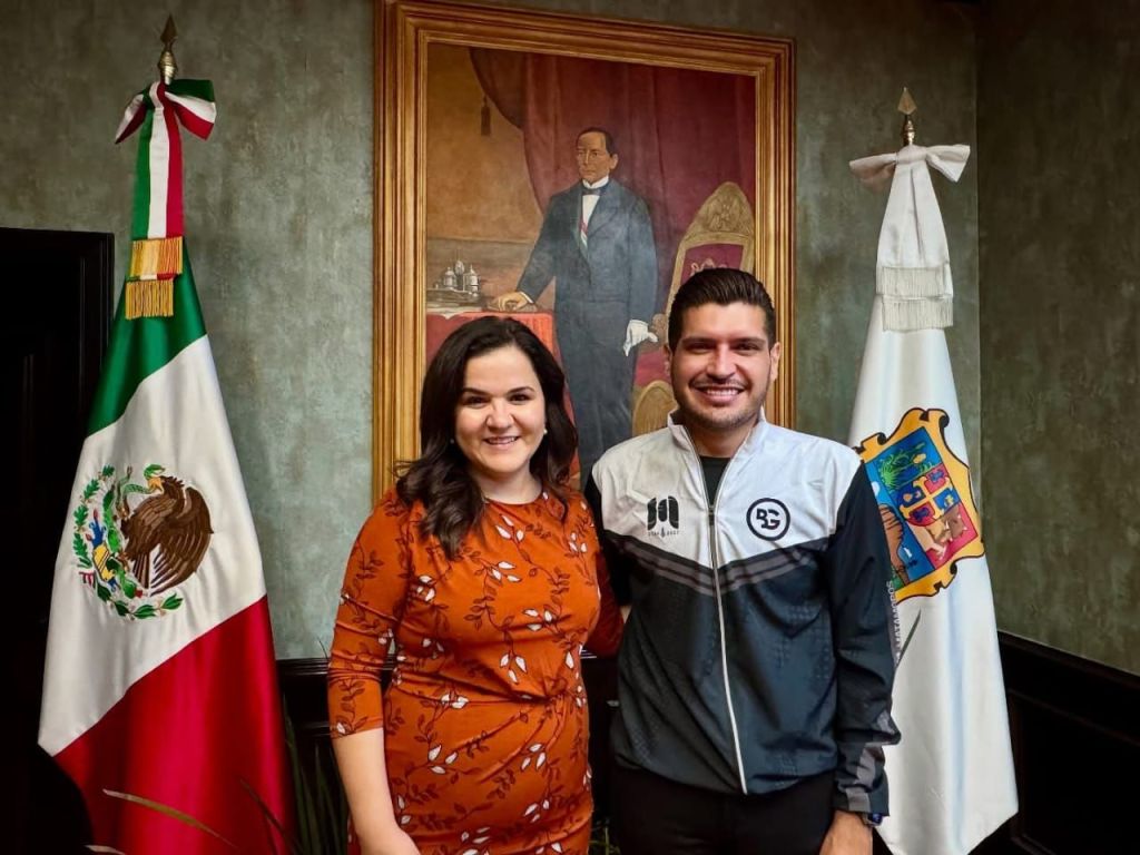 Se reúne el alcalde Beto Granados con la Coordinadora de Becas para el Bienestar en Tamaulipas, Nadia&nbsp;Ochoa