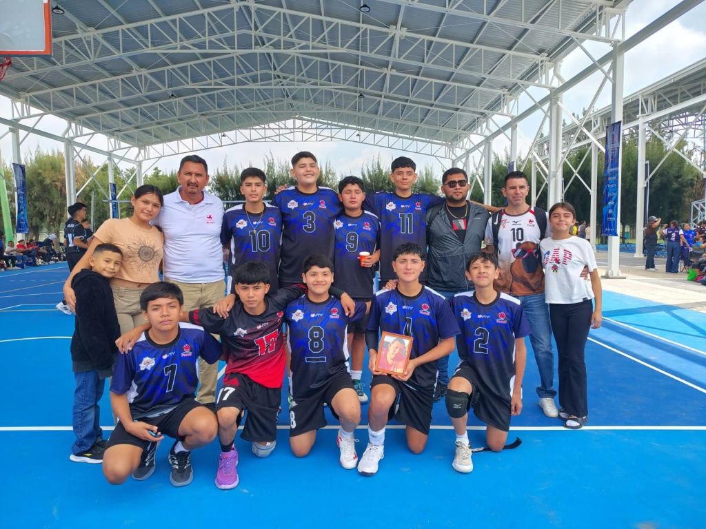 Se imponen Capibaras del ejido Esteros en nacional de&nbsp;Voleibol.