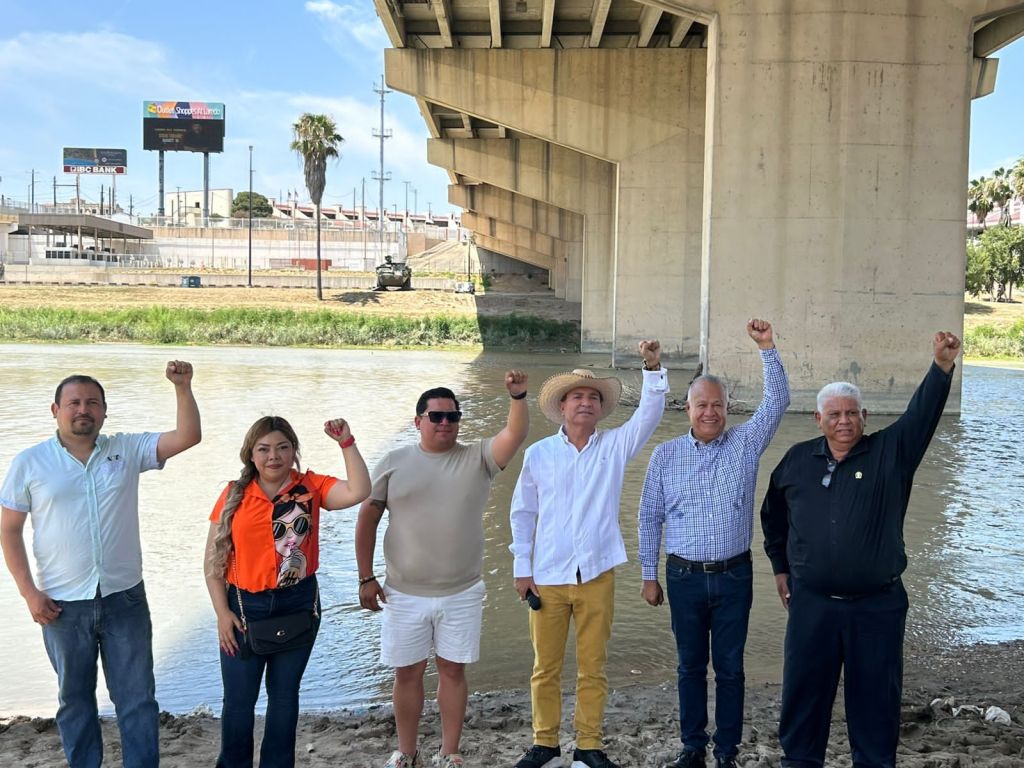 Tanquetas de EE.UA apuntando a México desatan protesta binacional en Nuevo&nbsp;Laredo