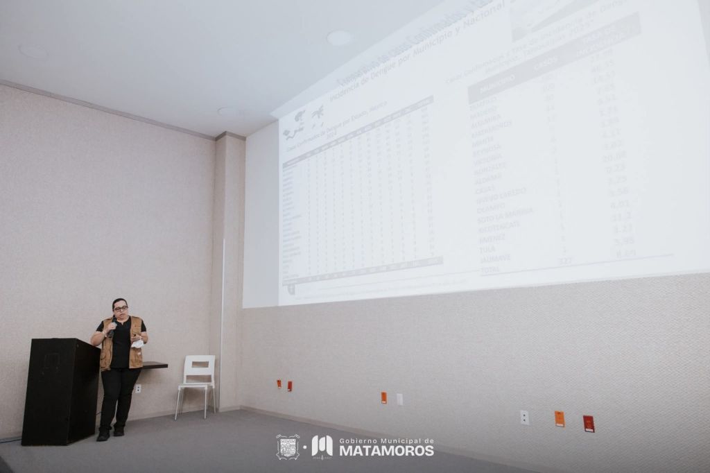 Refuerza Gobierno de Matamoros estrategias para el control del dengue con capacitación&nbsp;estatal