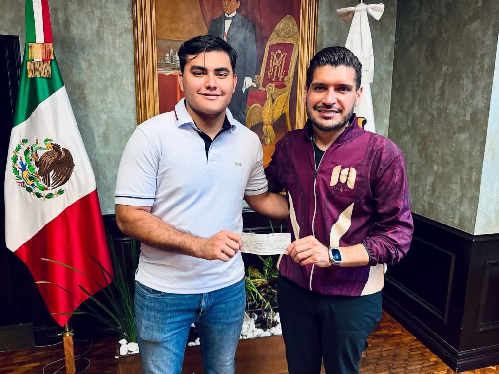 Apoya alcalde Beto Granados a joven orgullo que representará a México en campeonato&nbsp;mundial