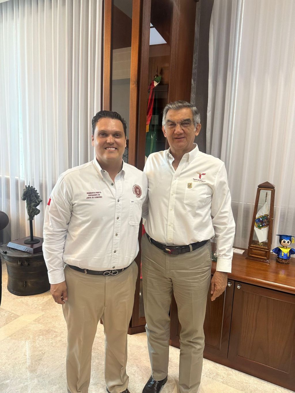 Tamaulipas avanza en seguridad con respaldo legislativo, afirma Humberto&nbsp;Prieto