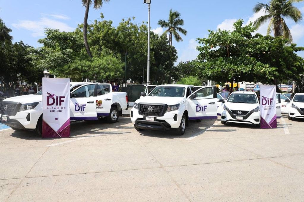 Refuerza Armando Martínez parque vehicular del DIF&nbsp;Altamira