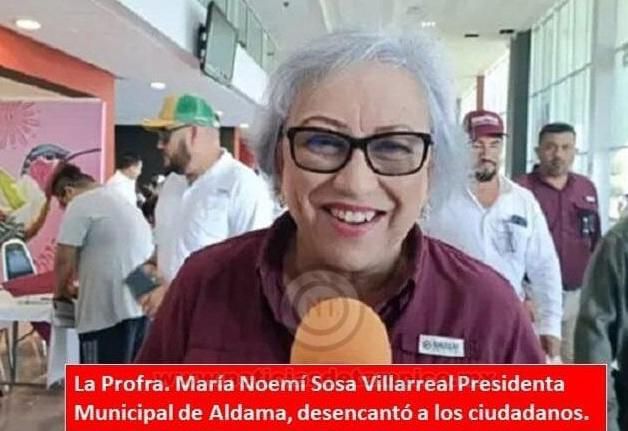 “LA MIMI”, ALCALDESA DE ALDAMA, “SALIÓ MÁS LARGA QUE&nbsp;ANCHA”