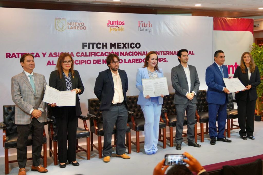 NUEVO LAREDO EJEMPLO NACIONAL EN FINANZAS PÚBLICAS; RATIFICA FITCH RATINGS CALIFICACIÓN CREDITICIA&nbsp;AAA