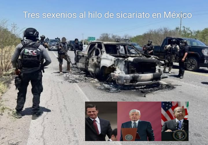  Tres sexenios al hilo de sicariato en&nbsp;México