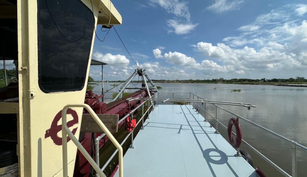 Desazolvan más de 827 mil metros cúbicos en la laguna de ChampayánEn atención al Programa de Saneamiento y Recuperación del Sistema Lagunario&nbsp;Champayán