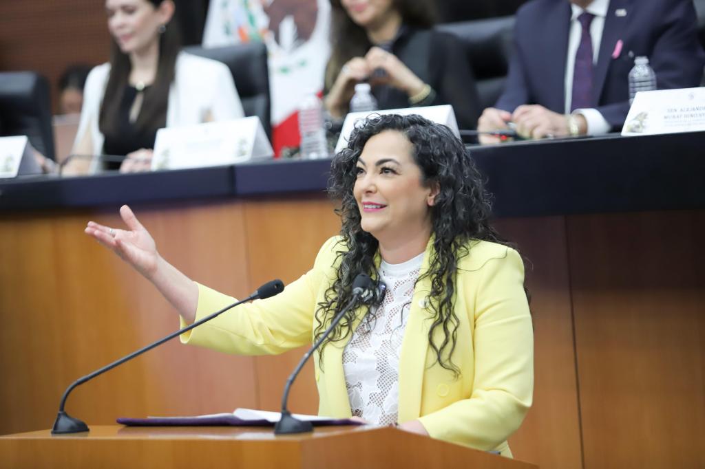 Senado ratificará mandos de jefes superiores de la Guardia Nacional; Olga Sosa, avanzamos en su&nbsp;consolidación