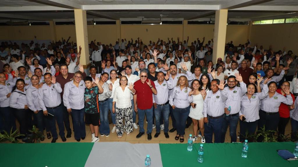 Respalda alcalde Armando Martínez a empleados sindicalizados del&nbsp;Ayuntamiento