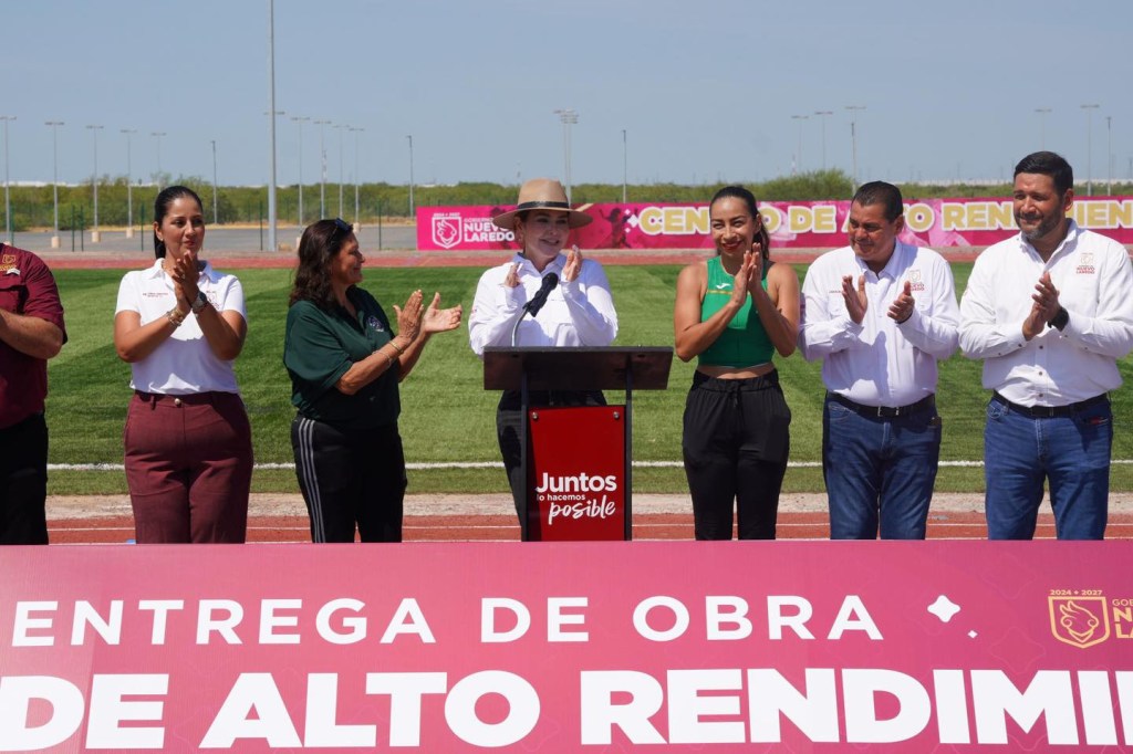 ALCALDESA CARMEN LILIA CANTUROSAS PONE EN MARCHA NUEVO CENTRO DE ALTO RENDIMIENTO&nbsp;DEPORTIVO