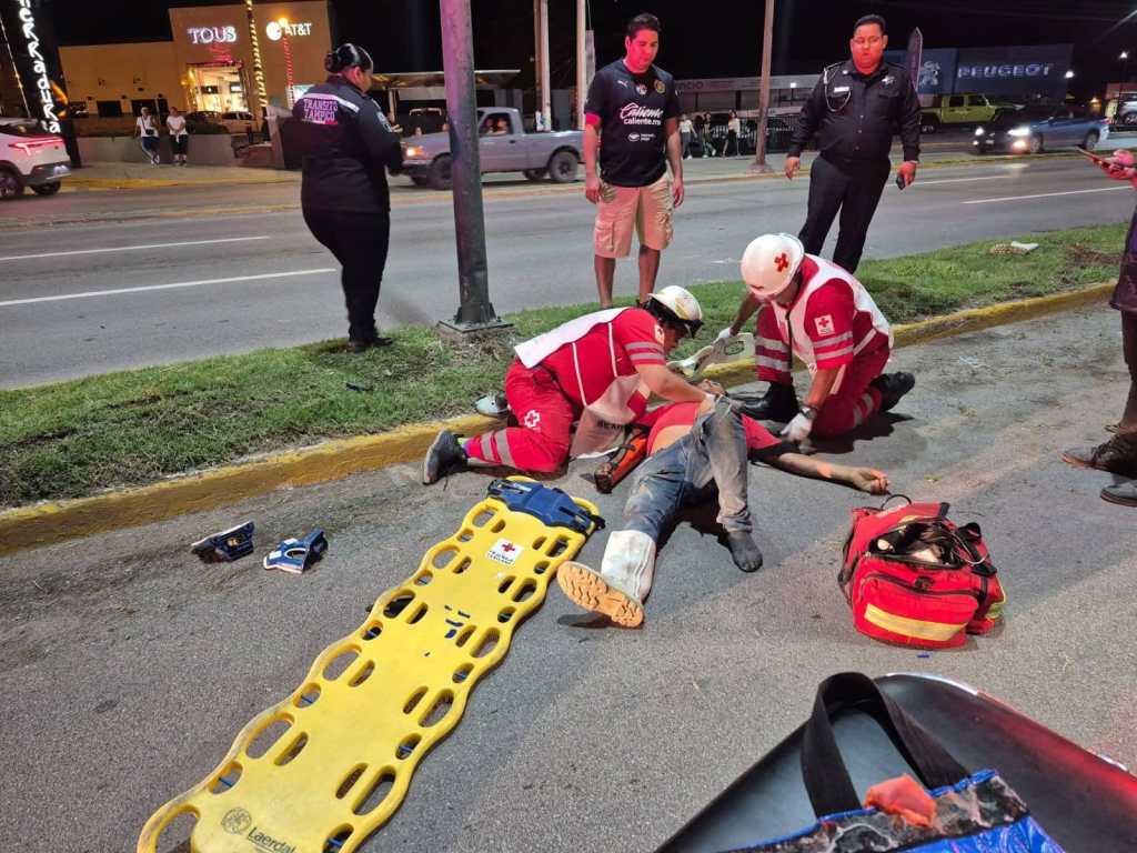 Motociclista muere tras accidente en la Avenida&nbsp;Hidalgo