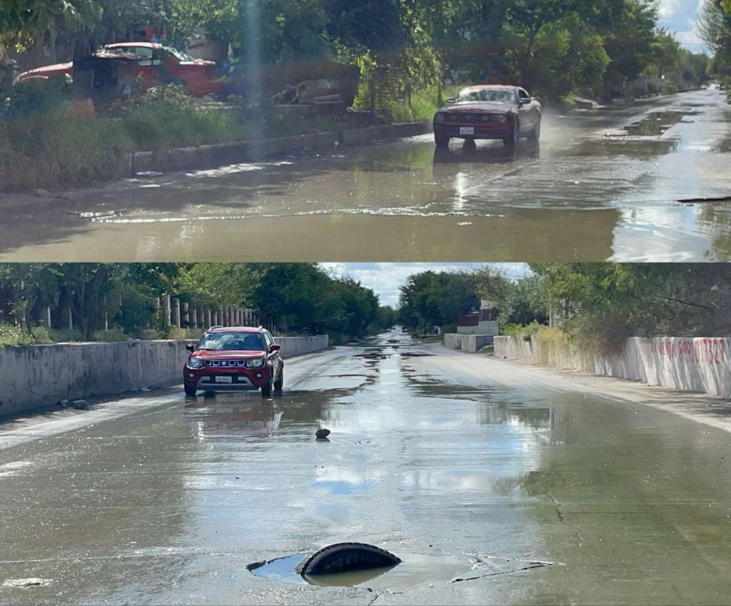 “LATENTES E IMPARABLES LAS FUGAS DE AGUAS EN&nbsp;REYNOSA”