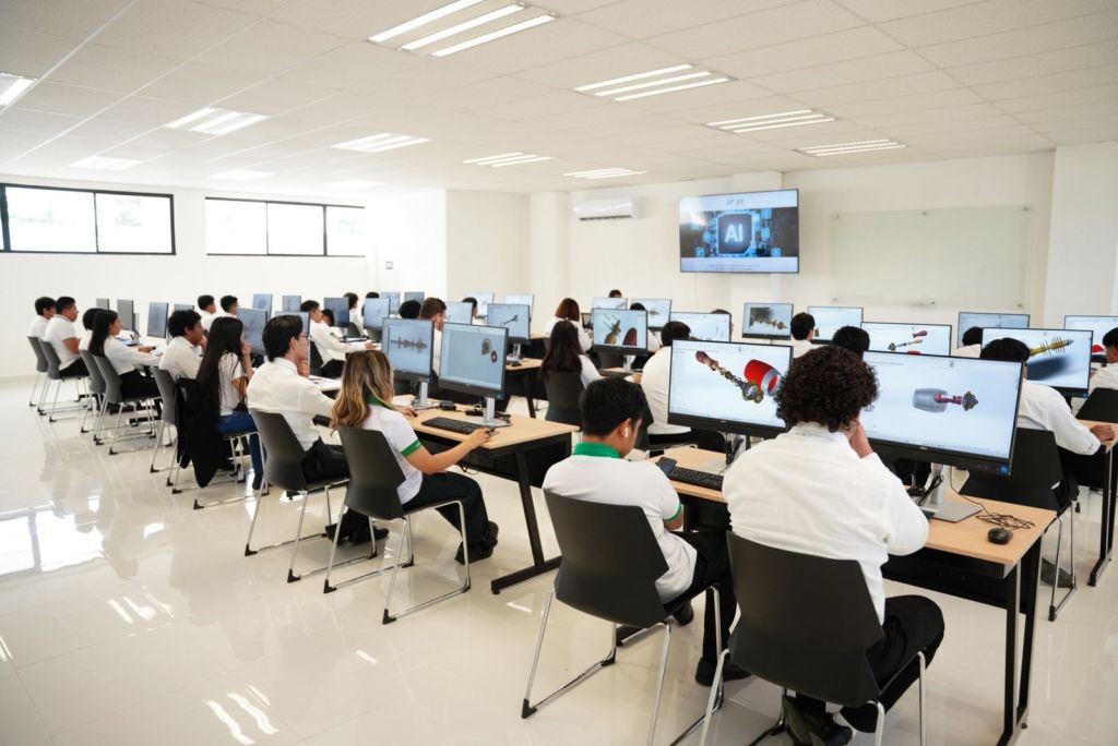 NUEVO LAREDO MARCA PAUTA EN TAMAULIPAS: ENTREGA CARMEN LILIA CANTUROSAS LABORATORIO DE INTELIGENCIA ARTIFICIAL EN LA UNIVERSIDAD&nbsp;TECNOLÓGICA