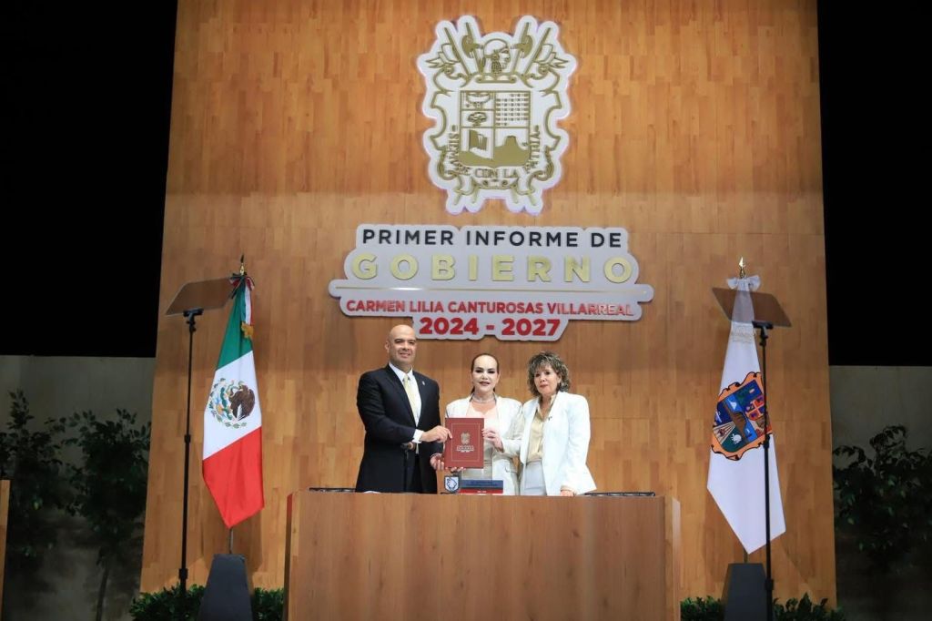 «JUNTOS LO HACEMOS POSIBLE»: PRESENTA CARMEN LILIA CANTUROSAS PRIMER INFORME DE RESULTADOS DEL SEGUNDO&nbsp;PERIODO