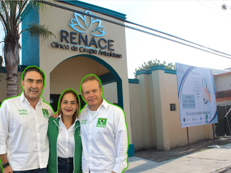 Clínica de cirugía ambulatoria de Casandra de los Santos, diputada del Partido Verde, en la&nbsp;clandestinidad