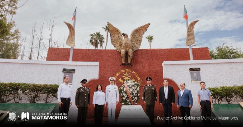 Gobierno de Matamoros rinde tributo a los Niños Héroes de&nbsp;Chapultepec