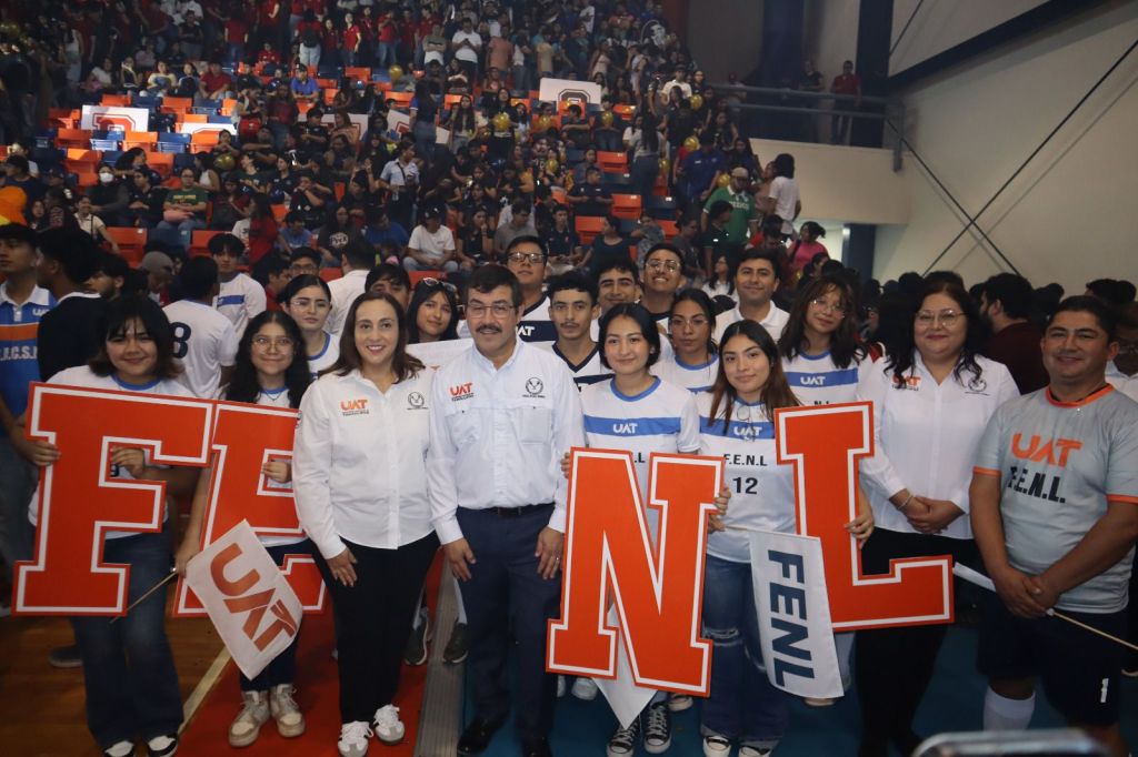 Inaugura rector Juegos Interfacultades UAT Zona&nbsp;Norte