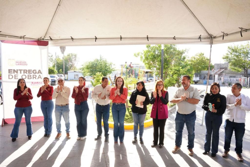 CARMEN LILIA CANTUROSAS RESCATA ESPACIOS PÚBLICOS Y FORTALECE LA UNIÓN VECINAL EN LA COLONIA&nbsp;NUEVA