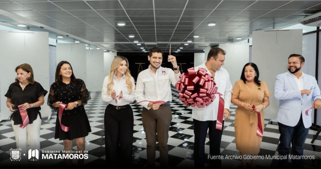 Presidente Municipal reinaugura la Sala “Dr. Tomás Urtusástegui” para el arte y la cultura de&nbsp;Matamoros