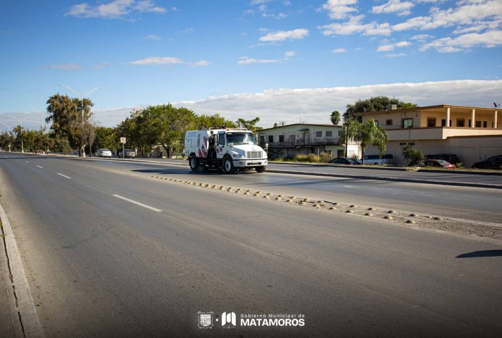 Matamoros brilla con el trabajo diario de&nbsp;limpieza
