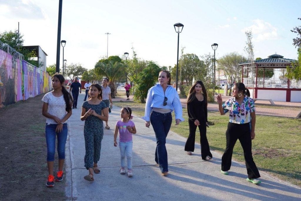 ALCALDESA CARMEN LILIA CANTUROSAS INVITA A INAUGURACIÓN DE&nbsp; LA “PLAZA DE LA&nbsp;MUJER”