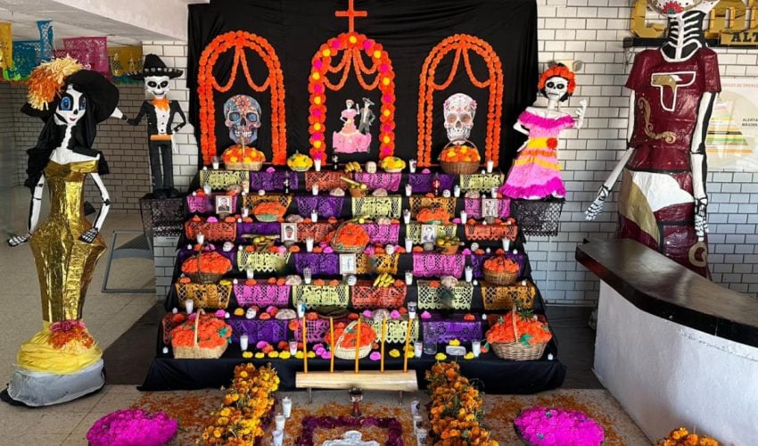 Preservan en el CEDES de Altamira tradición del Día de&nbsp;Muertos