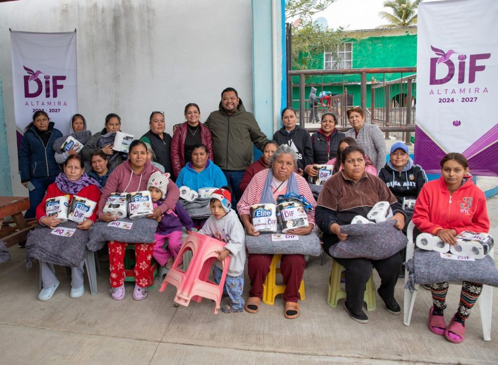 DIF Altamira lleva abrigo y esperanza a Río&nbsp;Tamiahua