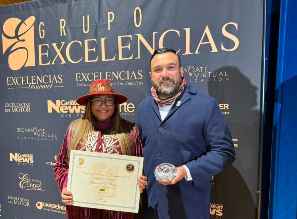 Gana Tamaulipas Galardón Internacional en la Feria Internacional de Turismo&nbsp;2026