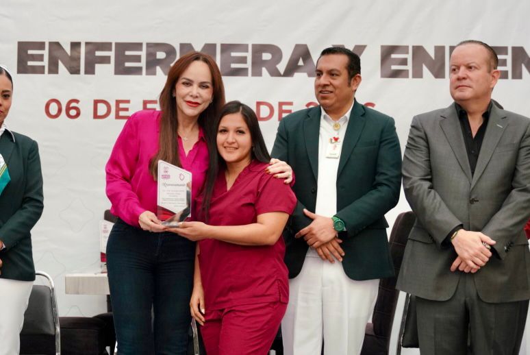 REFRENDA ALCALDESA CARMEN LILIA CANTUROSAS RESPALDO AL SECTOR SALUD DURANTE HOMENAJE AL PERSONAL DE&nbsp;ENFERMERÍA