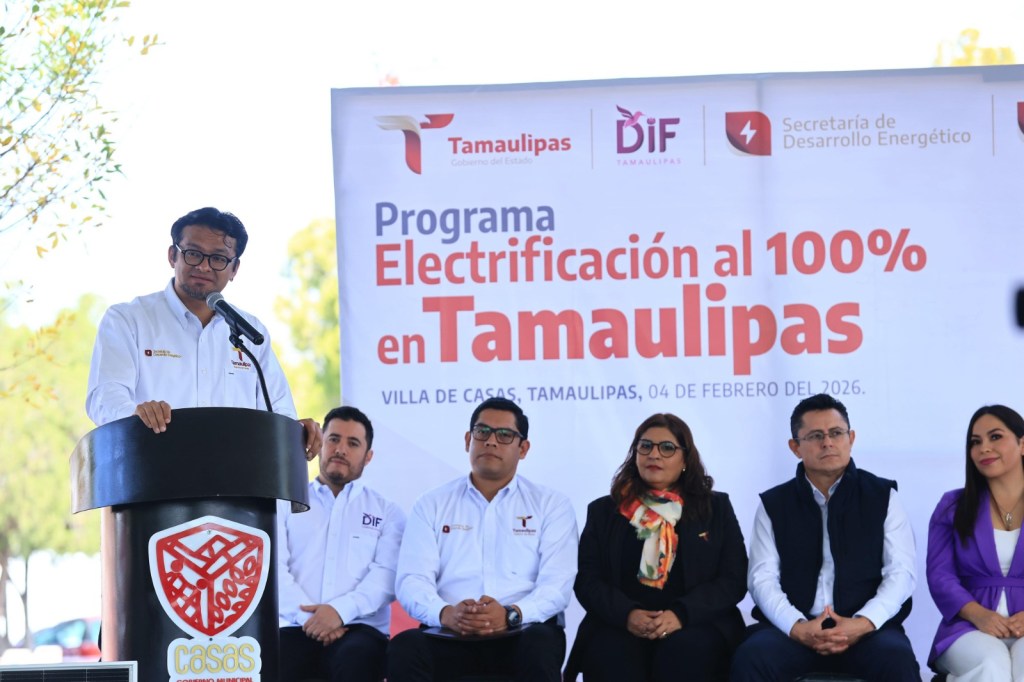 Arranca el Programa de Electrificación al 100% en&nbsp;Tamaulipas
